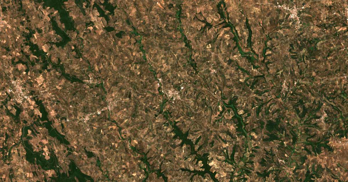 Сателитска карта на Mánesis
