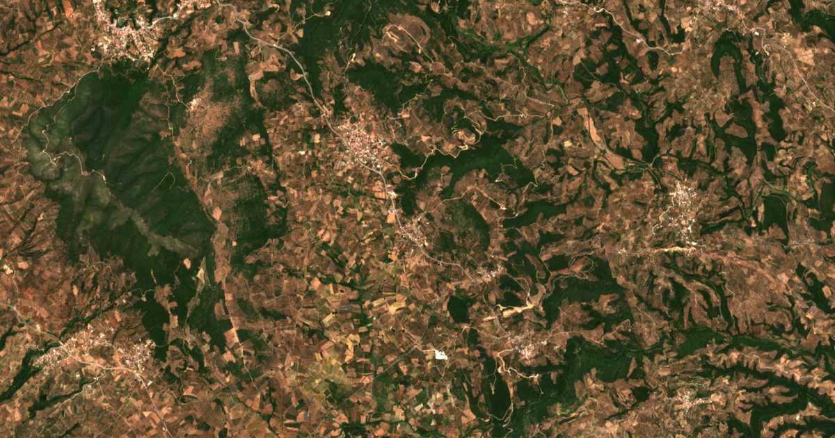 Сателитска карта на Petrítsion