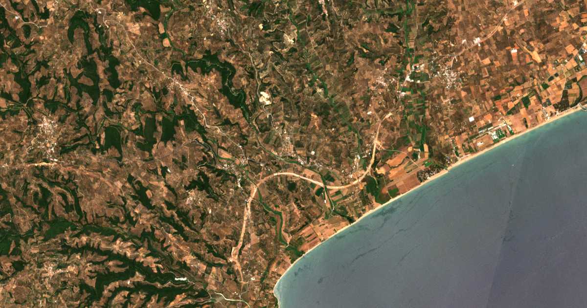 Сателитска карта на Velíka
