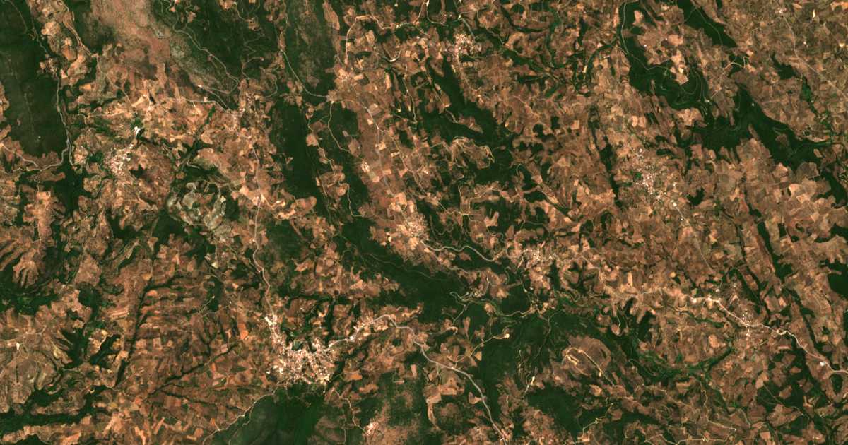 Сателитска карта на Vlásis