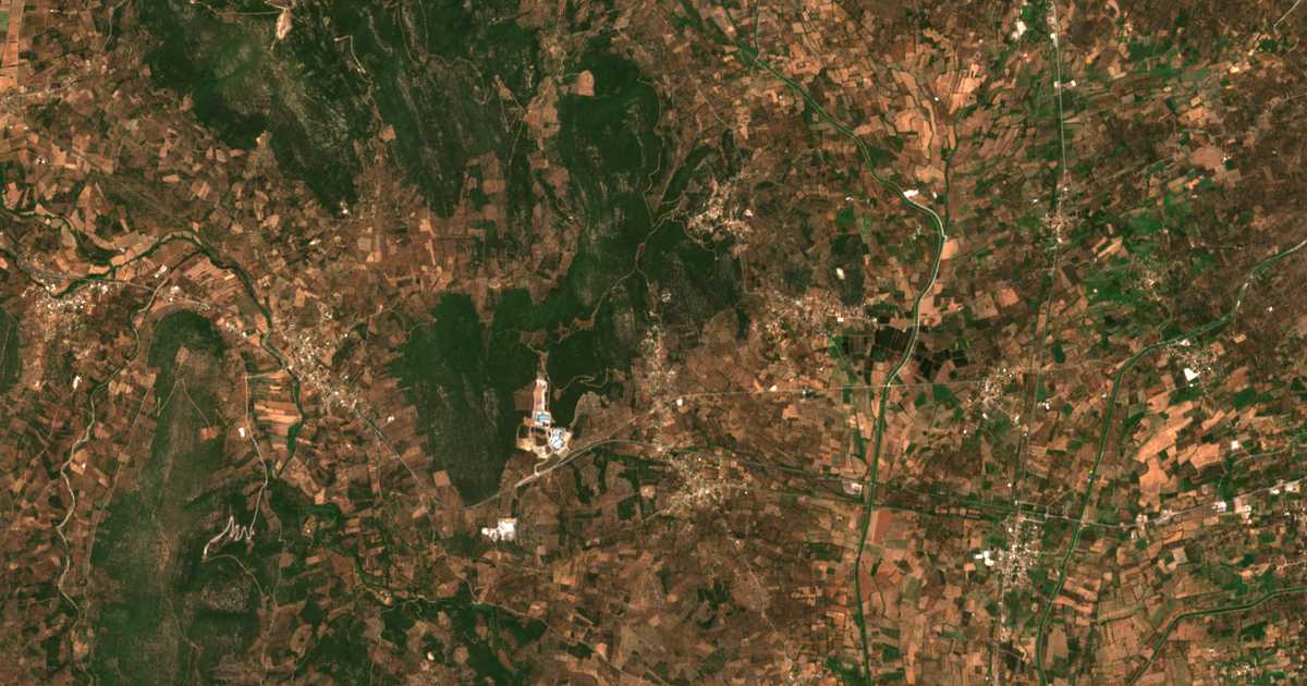 Сателитска карта на Kallirrói