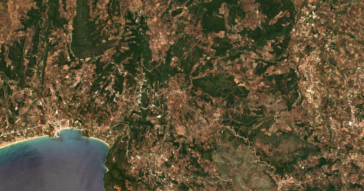 Сателитска карта на Kaplánion
