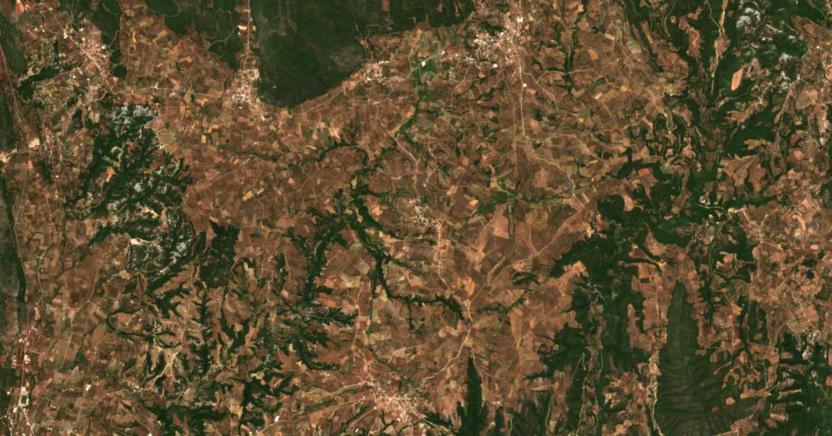 Сателитска карта на Perivolákia