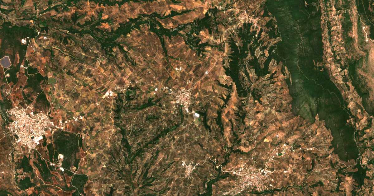 Сателитска карта на Pýrgos