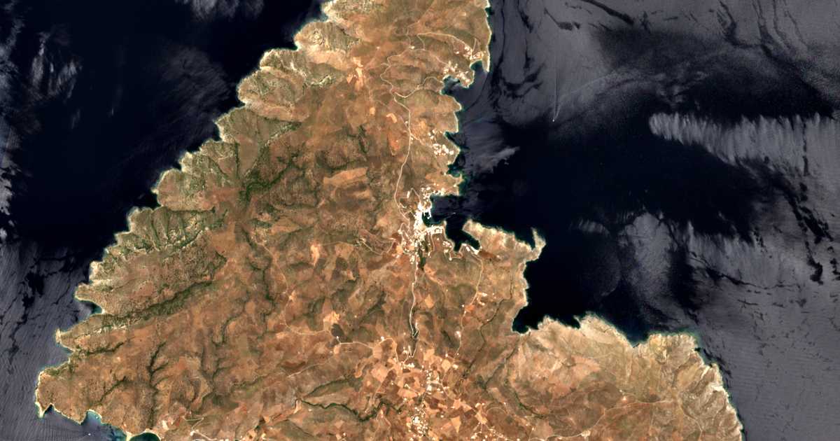 Сателитска карта на Loutrá