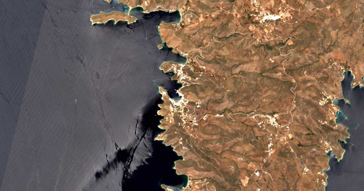 Сателитска карта на Mérichas