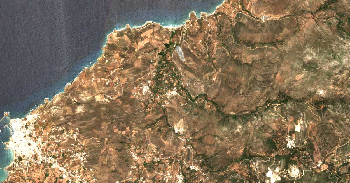 Сателитска карта на Engaraí