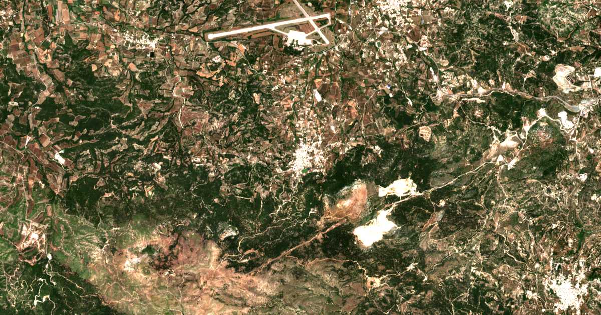 Сателитска карта на Maritsá