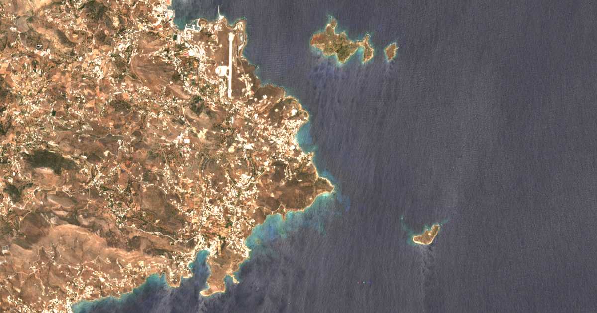 Сателитска карта на Azólimnos