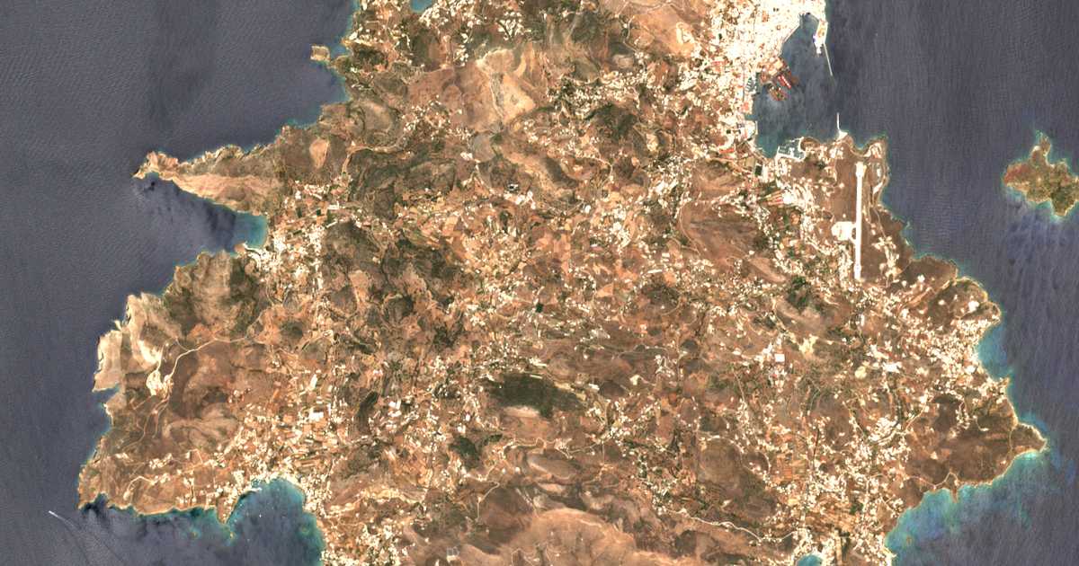 Сателитска карта на Mesariá