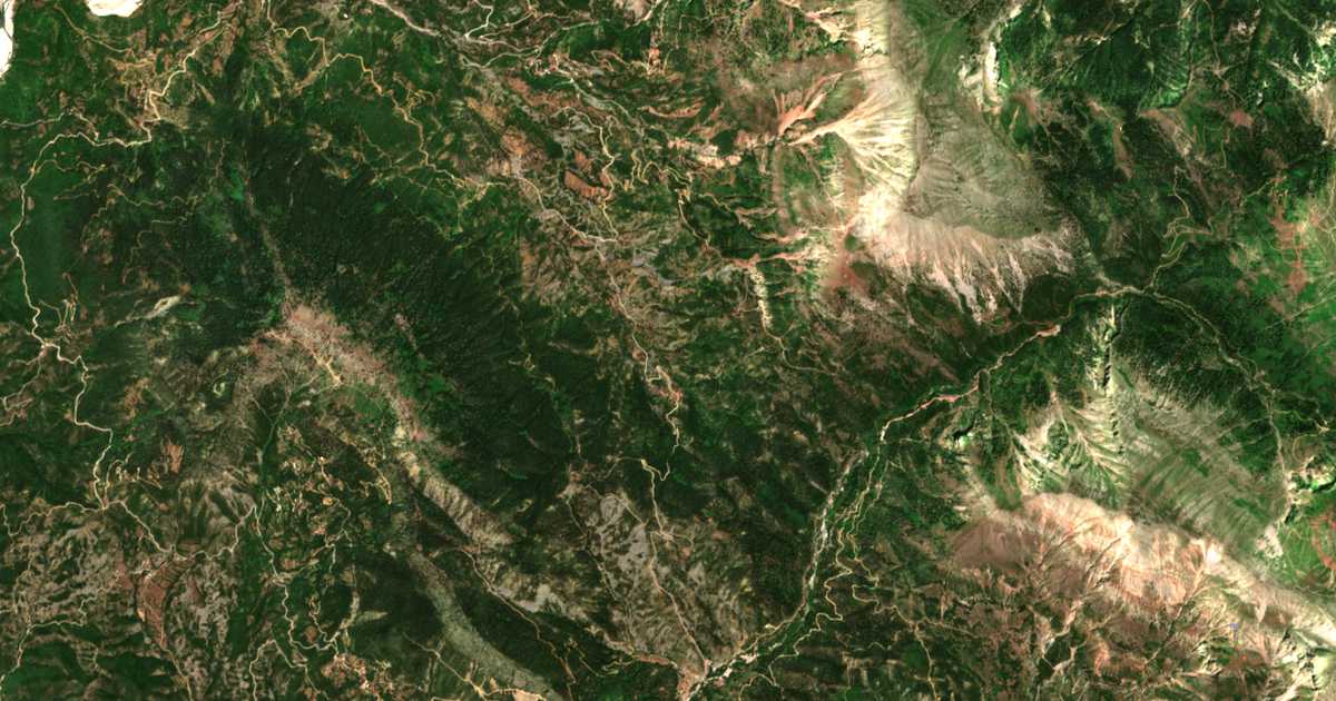 Сателитска карта на Rógkia