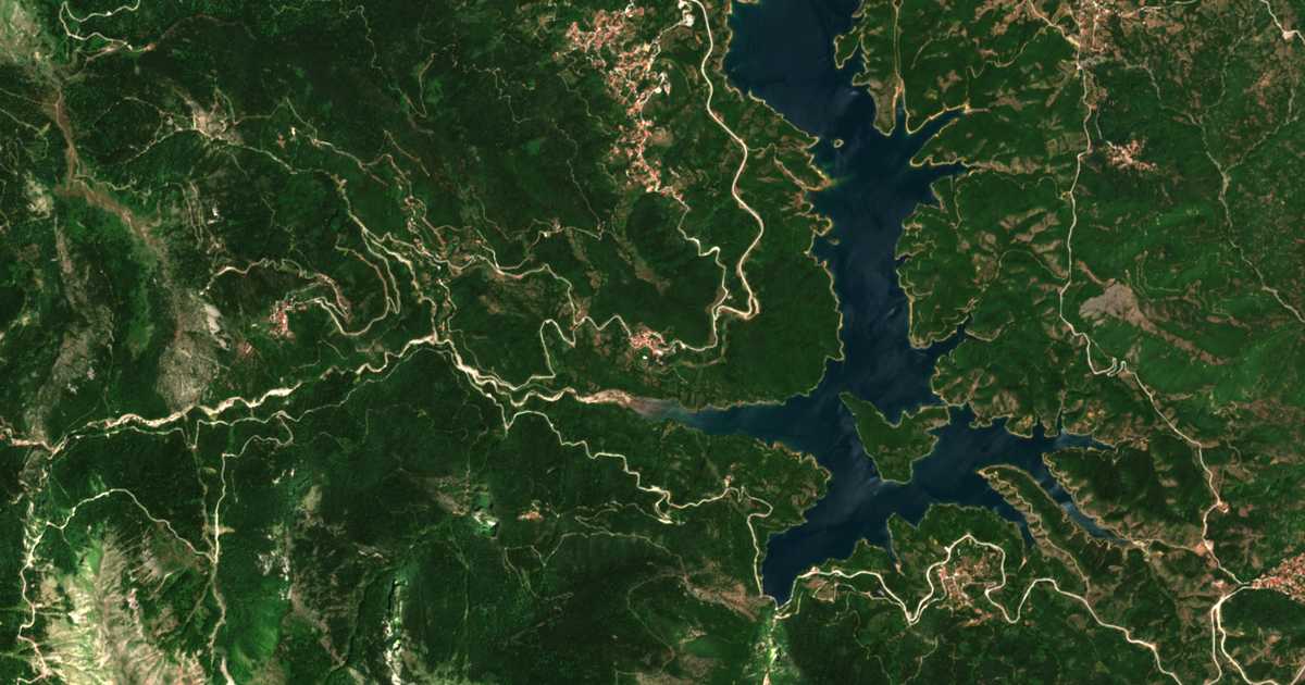 Сателитска карта на Belokomíti