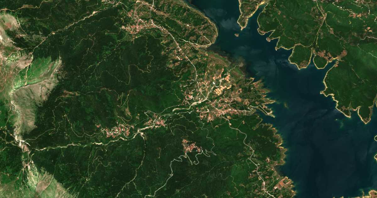 Сателитска карта на Kalývia Fylaktís