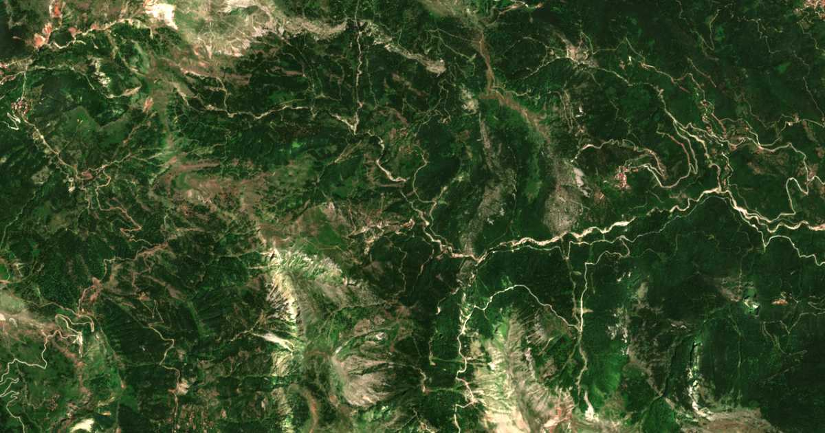 Сателитска карта на Karvasarás