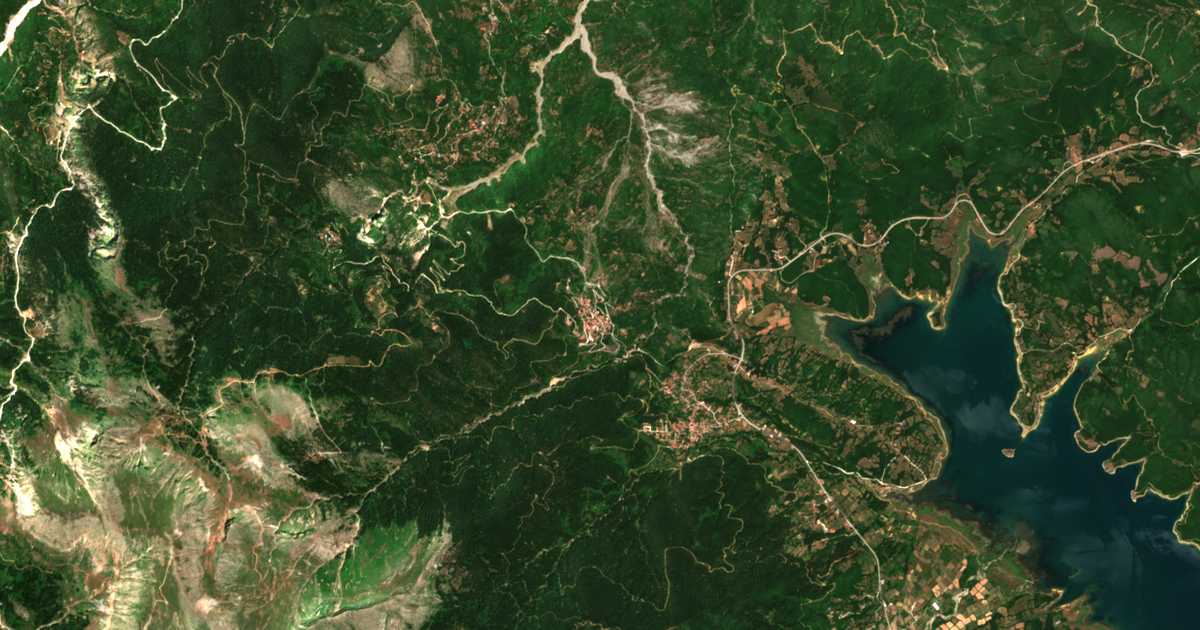 Сателитска карта на Keraséa