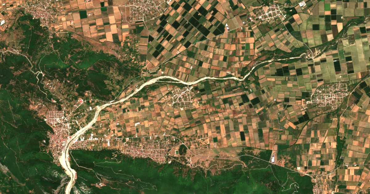 Сателитска карта на Gelánthi