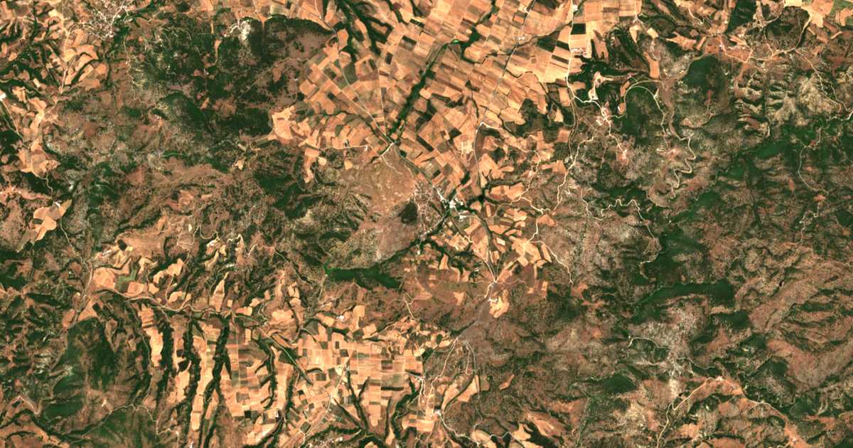 Сателитска карта на Мало Елевтерохори