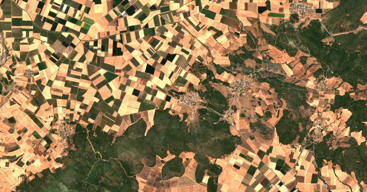 Сателитска карта на Palaiómylos