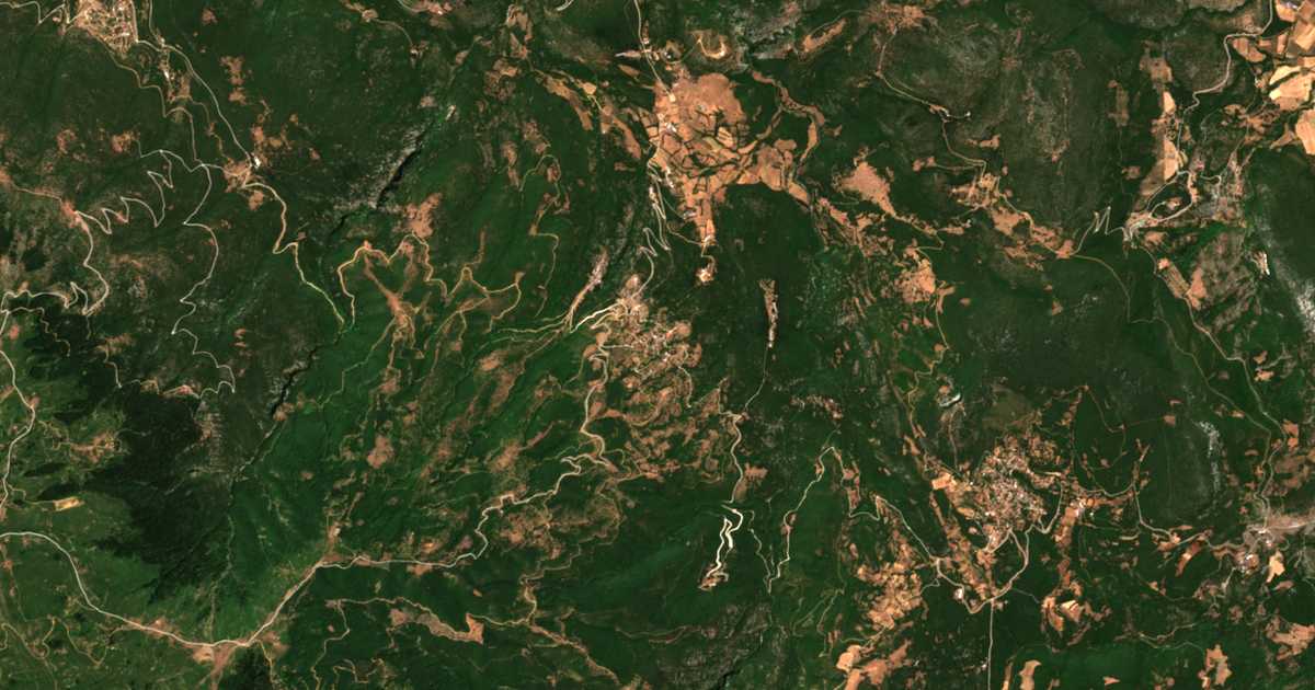 Сателитска карта на Kokkotoí
