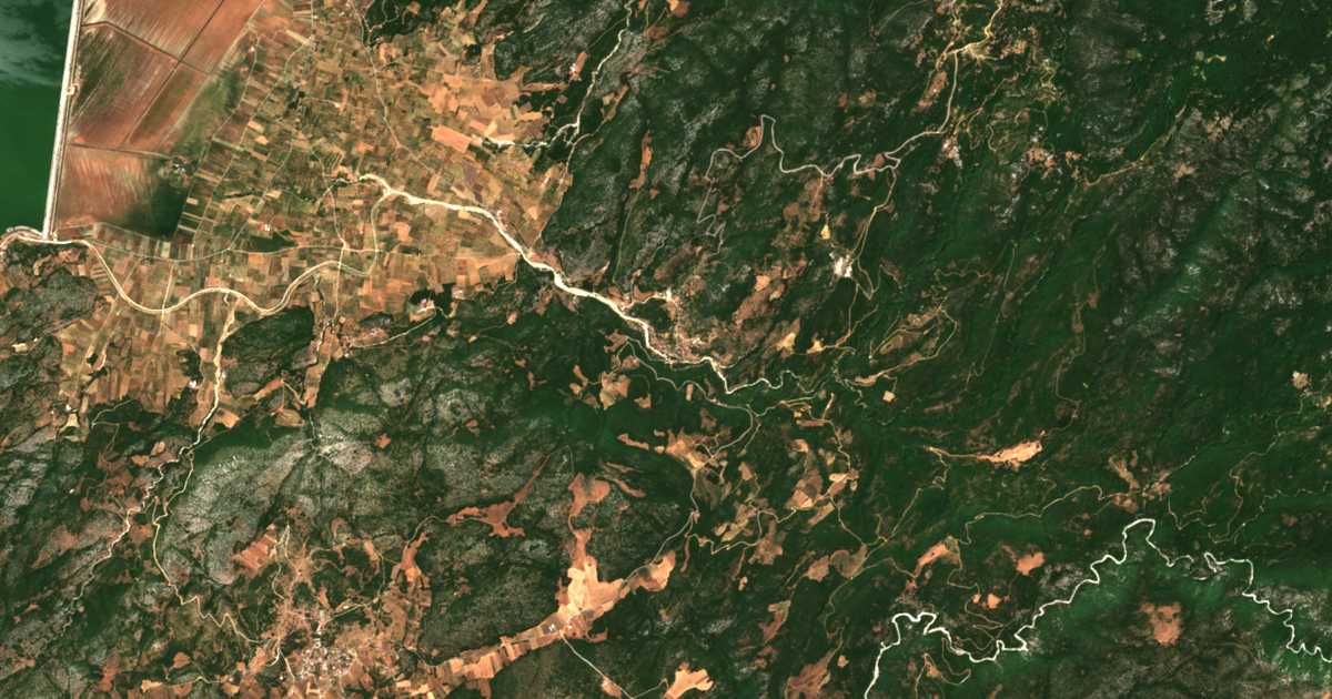 Сателитска карта на Keraséa