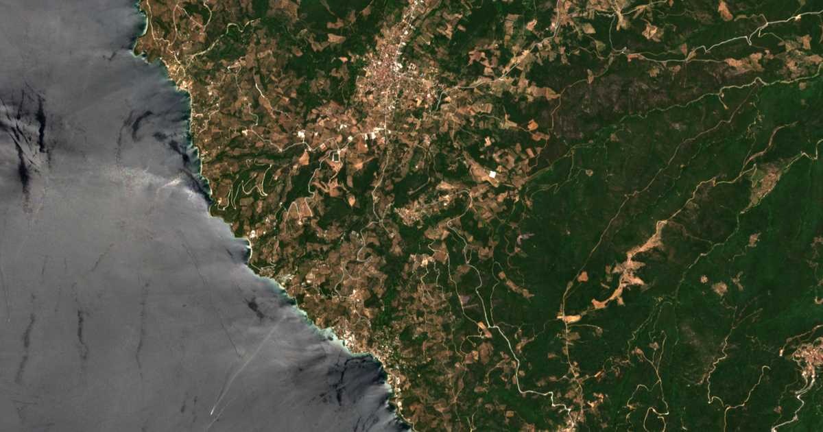 Сателитска карта на Metóchion