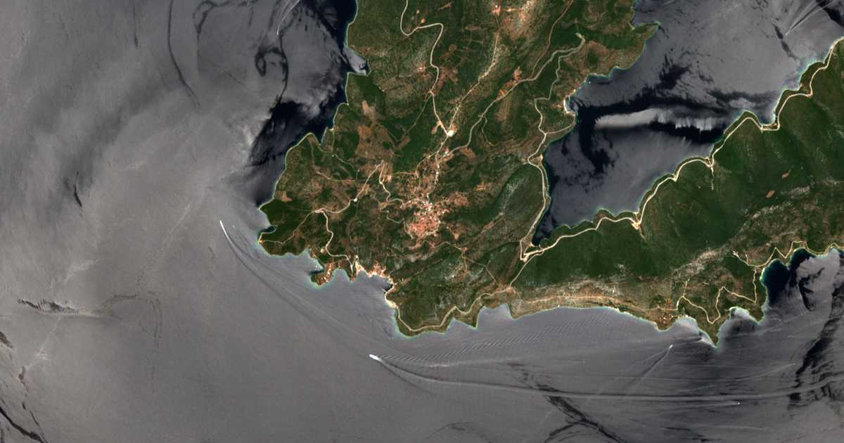 Сателитска карта на Trikérion