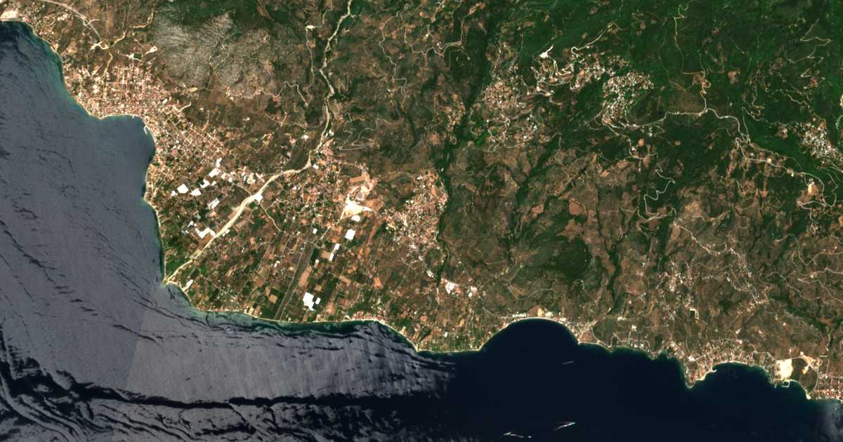 Сателитска карта на Áno Lechónia