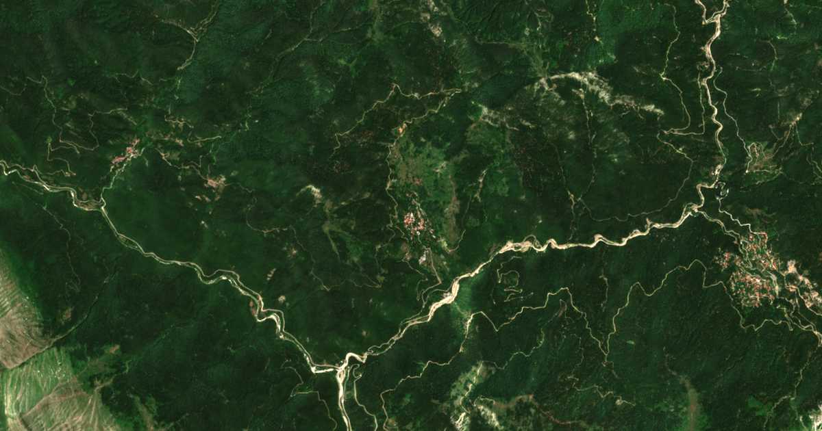 Сателитска карта на Kallirrói