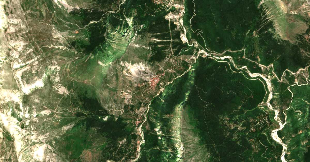 Сателитска карта на Gardíkion