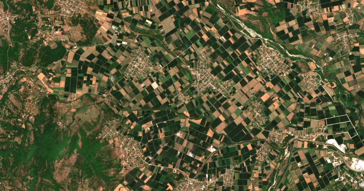 Сателитска карта на Matsoukiótika