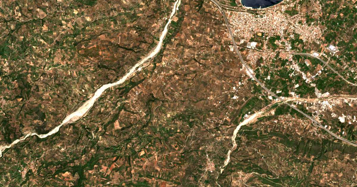 Сателитска карта на Ágios Nikólaos