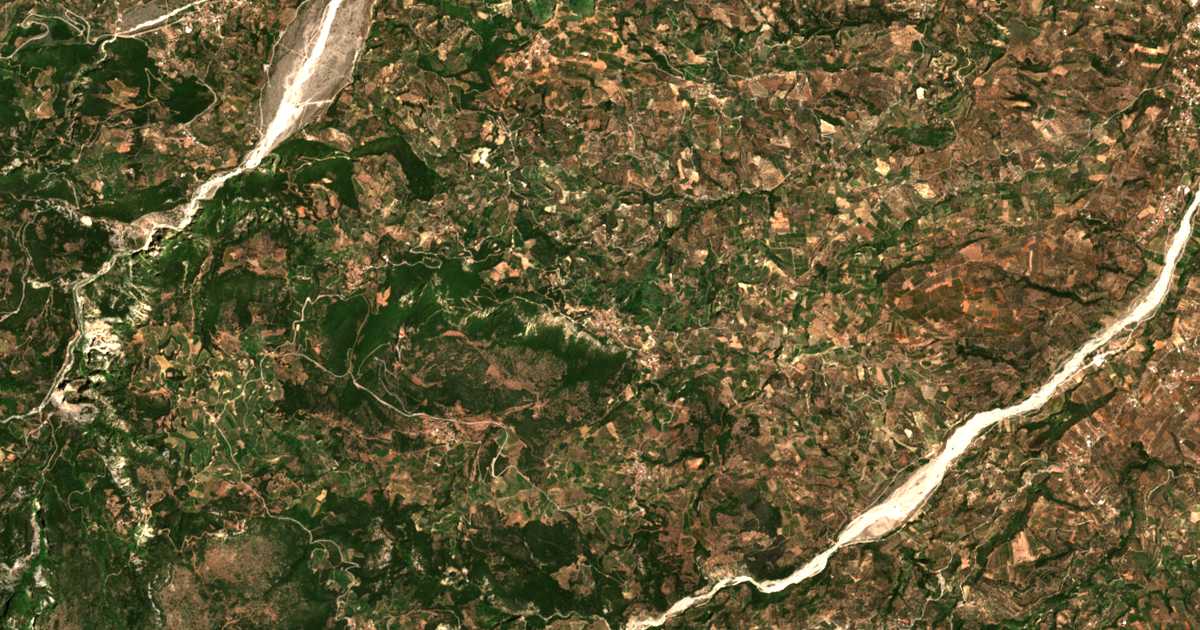 Сателитска карта на Lákka
