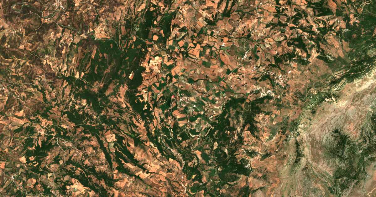 Сателитска карта на Karpéta