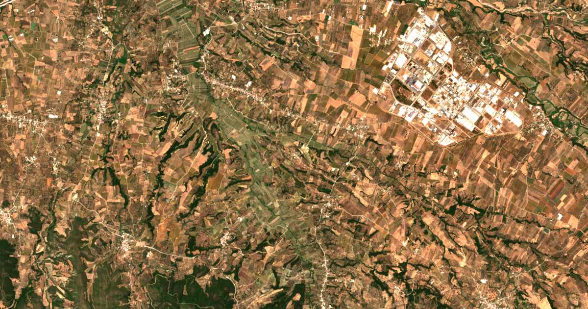 Сателитска карта на Ágios Nikólaos