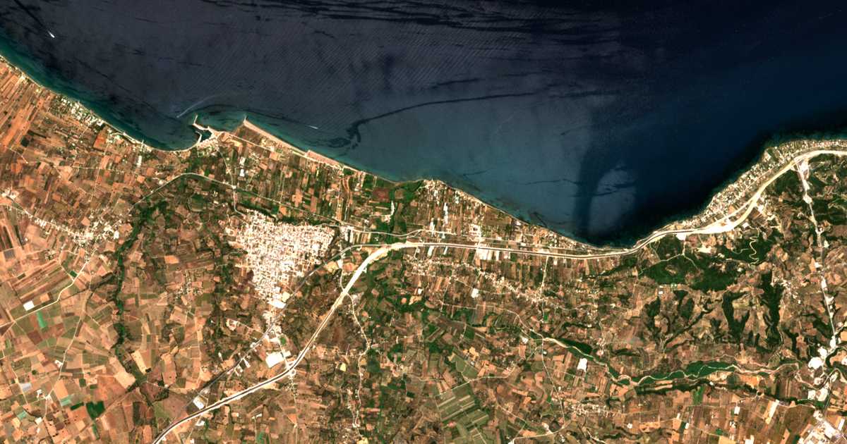 Сателитска карта на Gialós