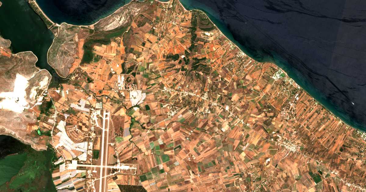 Сателитска карта на Lakkópetra