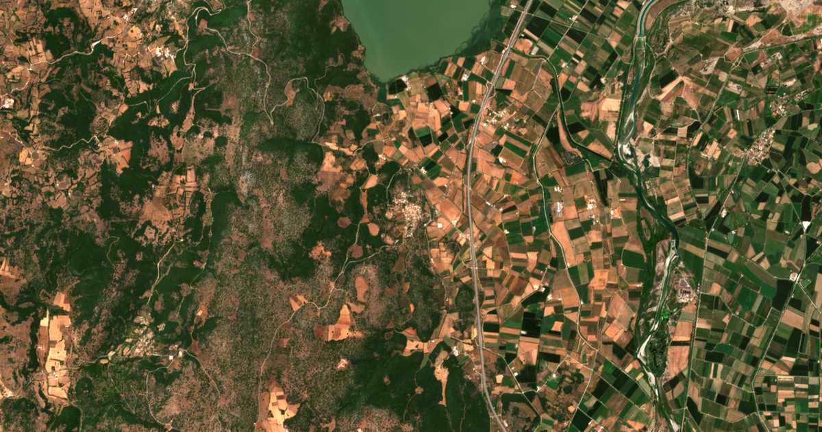 Сателитска карта на Gouriótissa
