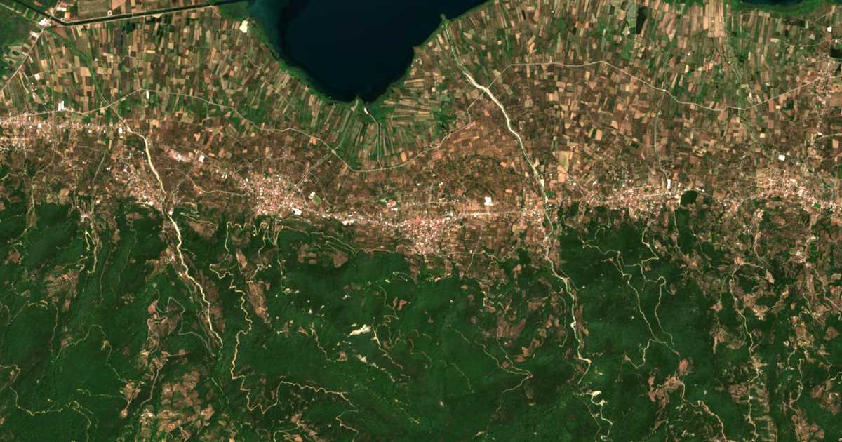 Сателитска карта на Matarágka