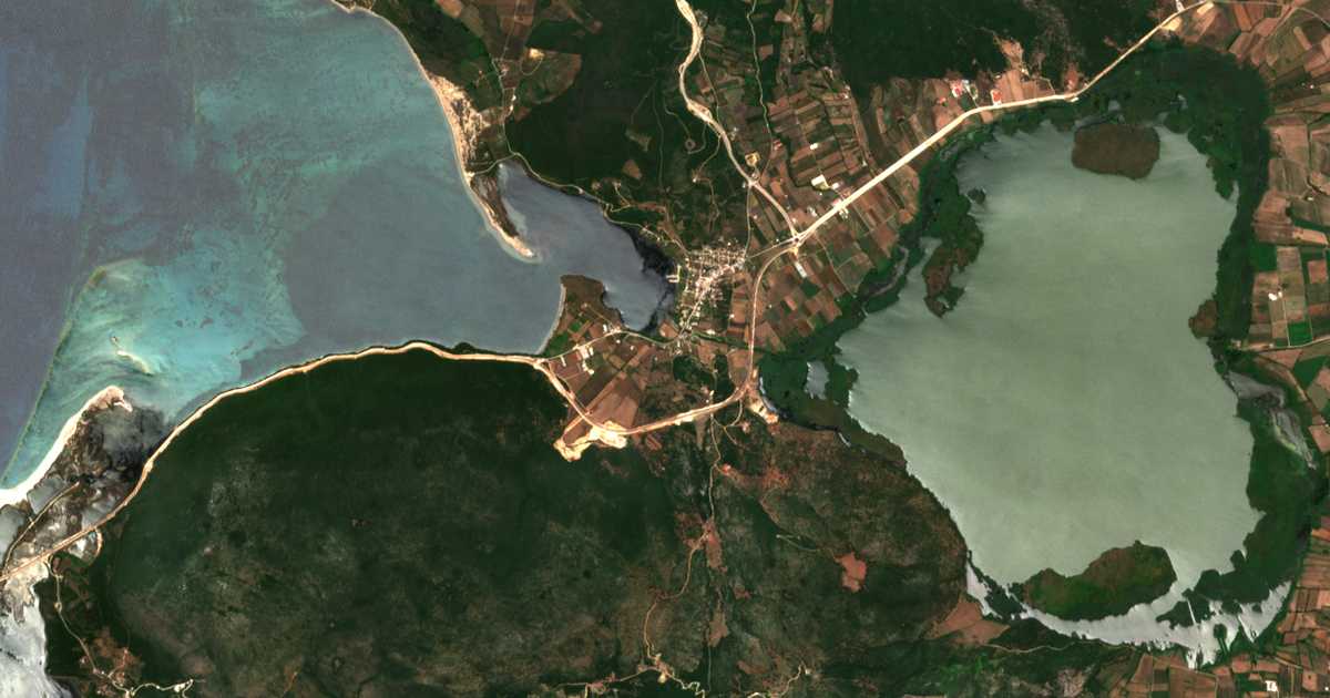 Сателитска карта на Ammoúsa