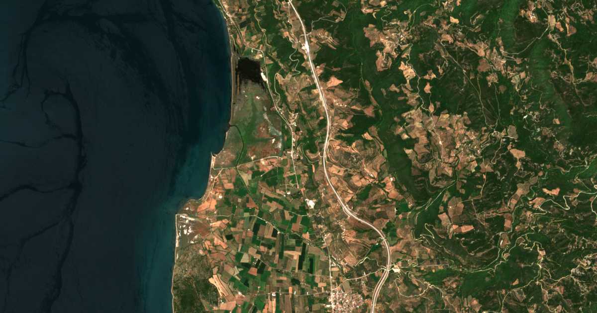 Сателитска карта на Anoixiátikon