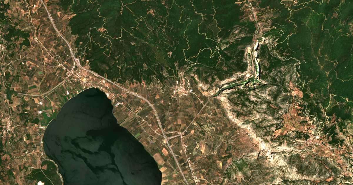 Сателитска карта на Chrysovérgion
