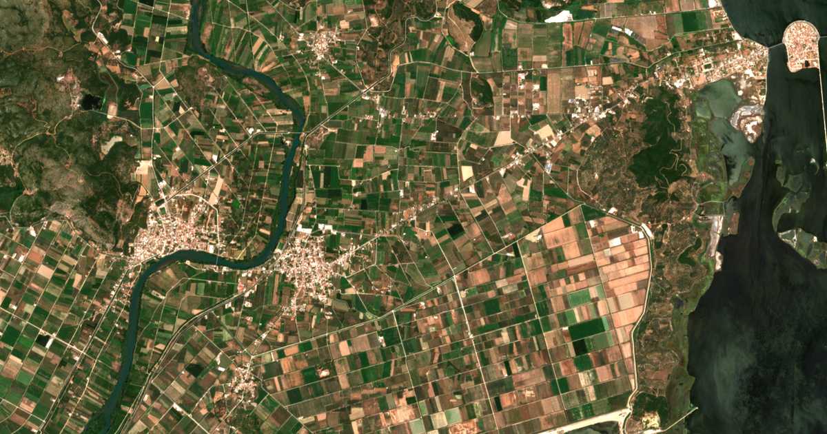 Сателитска карта на Mármara