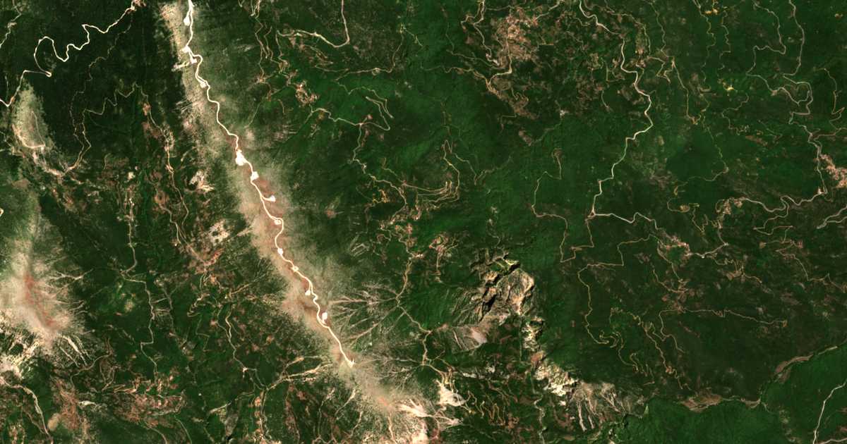 Сателитска карта на Katafýgion