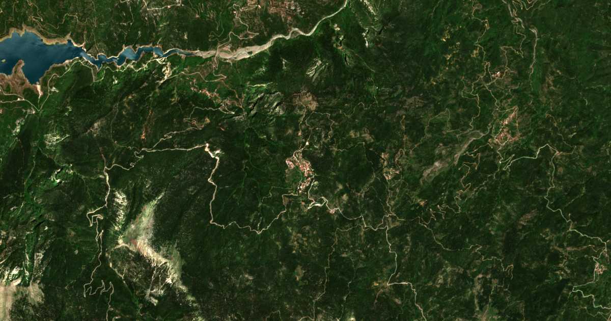 Сателитска карта на Kryonéria