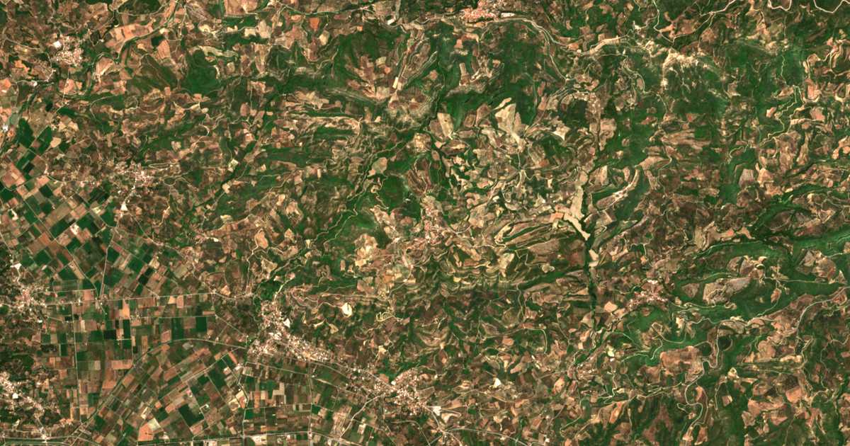 Сателитска карта на Kafkonía