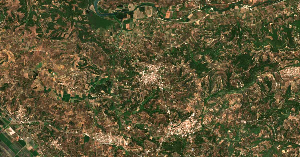 Сателитска карта на Makrísia