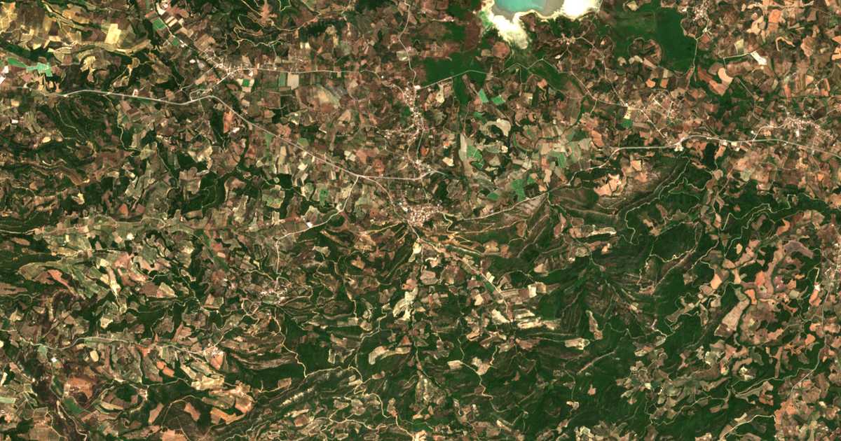 Сателитска карта на Dafniótissa