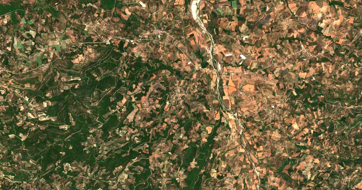 Сателитска карта на Oinói