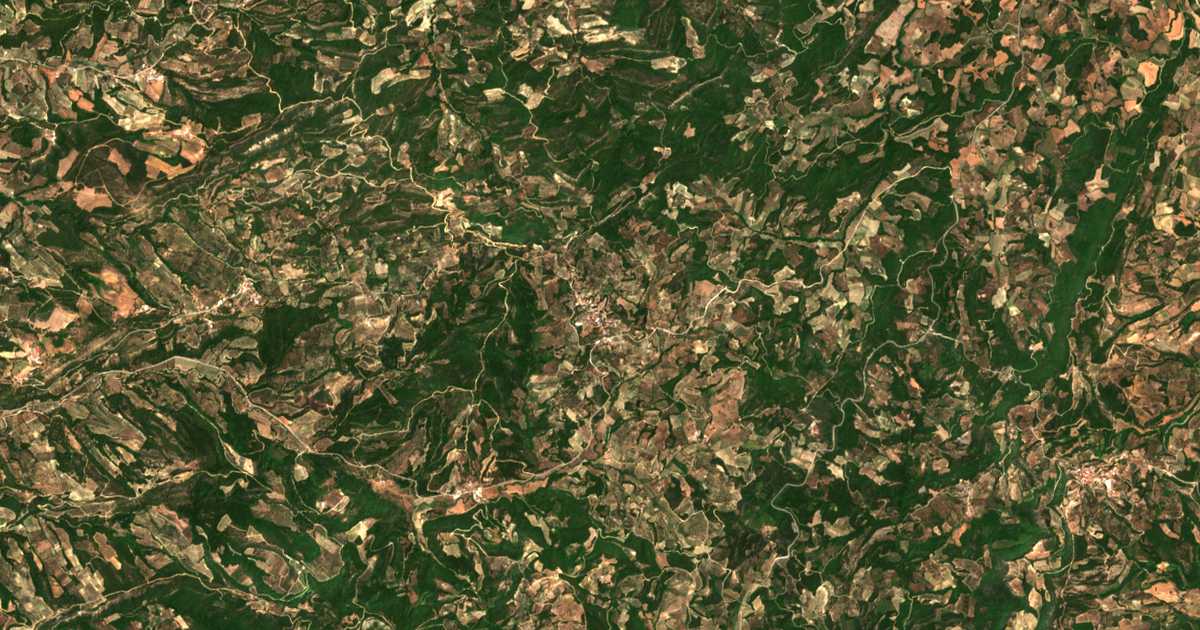 Сателитска карта на Peristérion