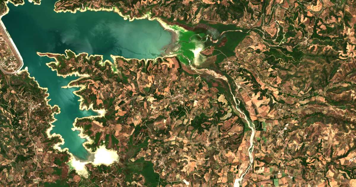 Сателитска карта на Velanídion